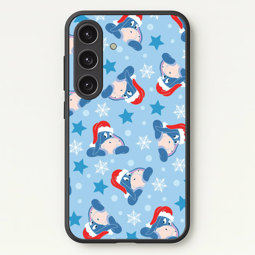 Cartoon Donkey Stars Pattern Phone Case - Galaxy S25 / Standard