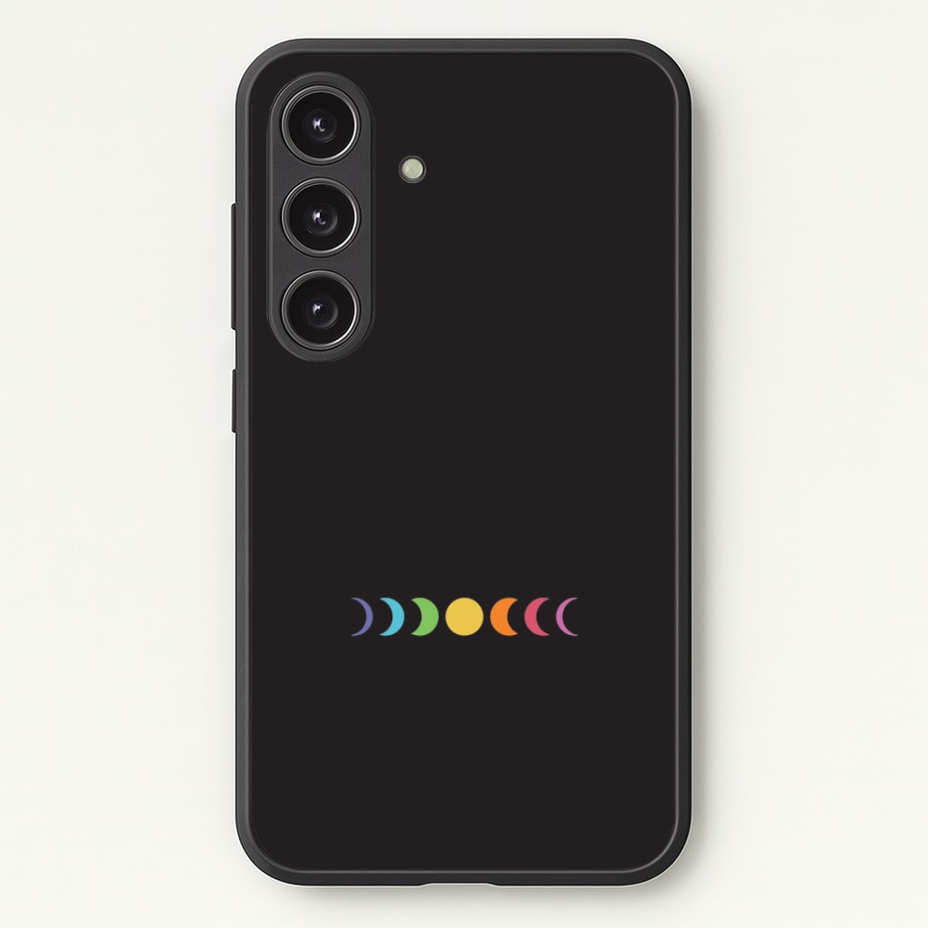 Band Moon Cycle Phone Case - Galaxy S25 / Standard