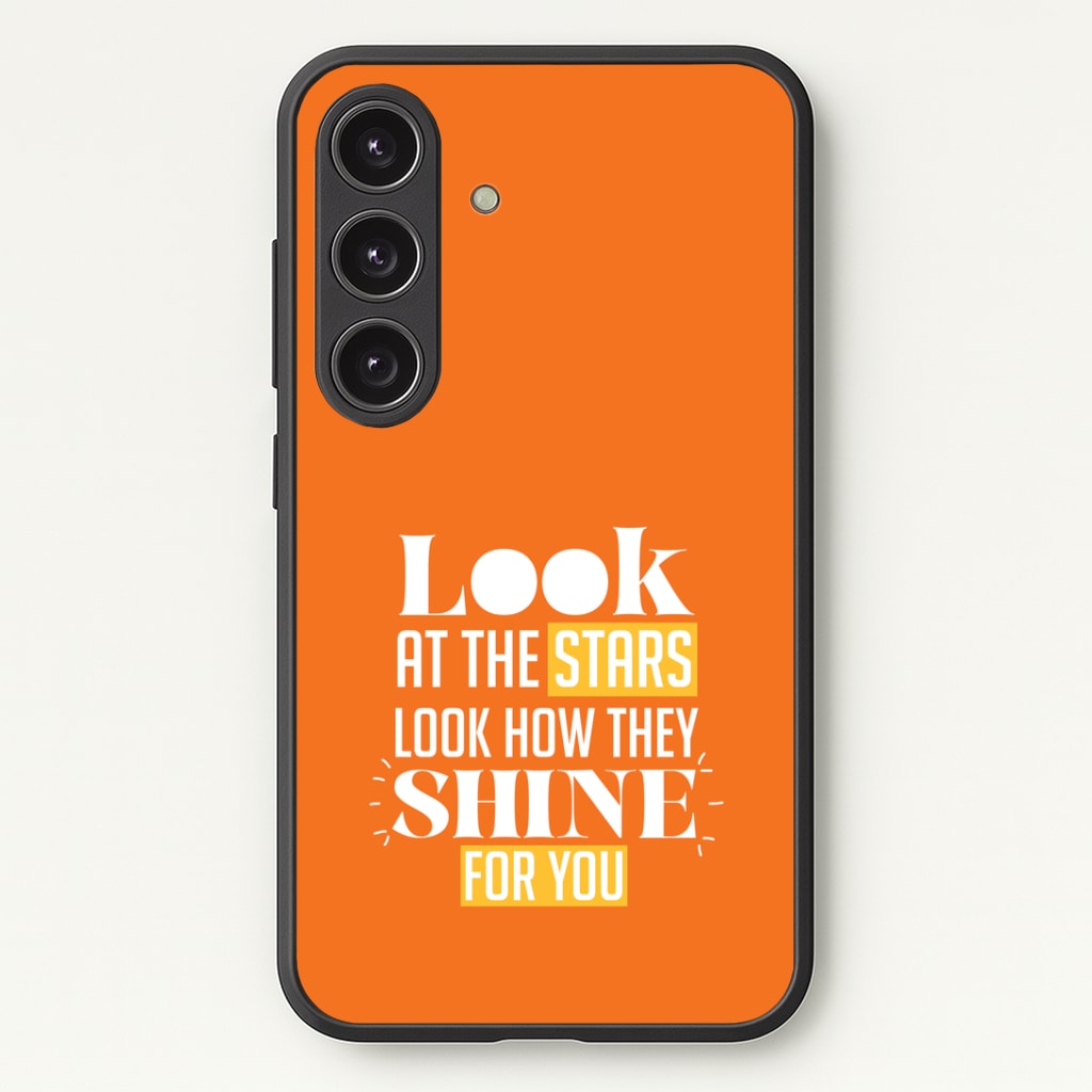 Look At The Stars Phone Case - Galaxy S25 / Standard
