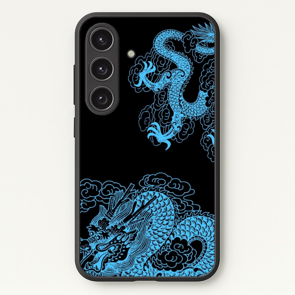 Blue Dragon Phone Case