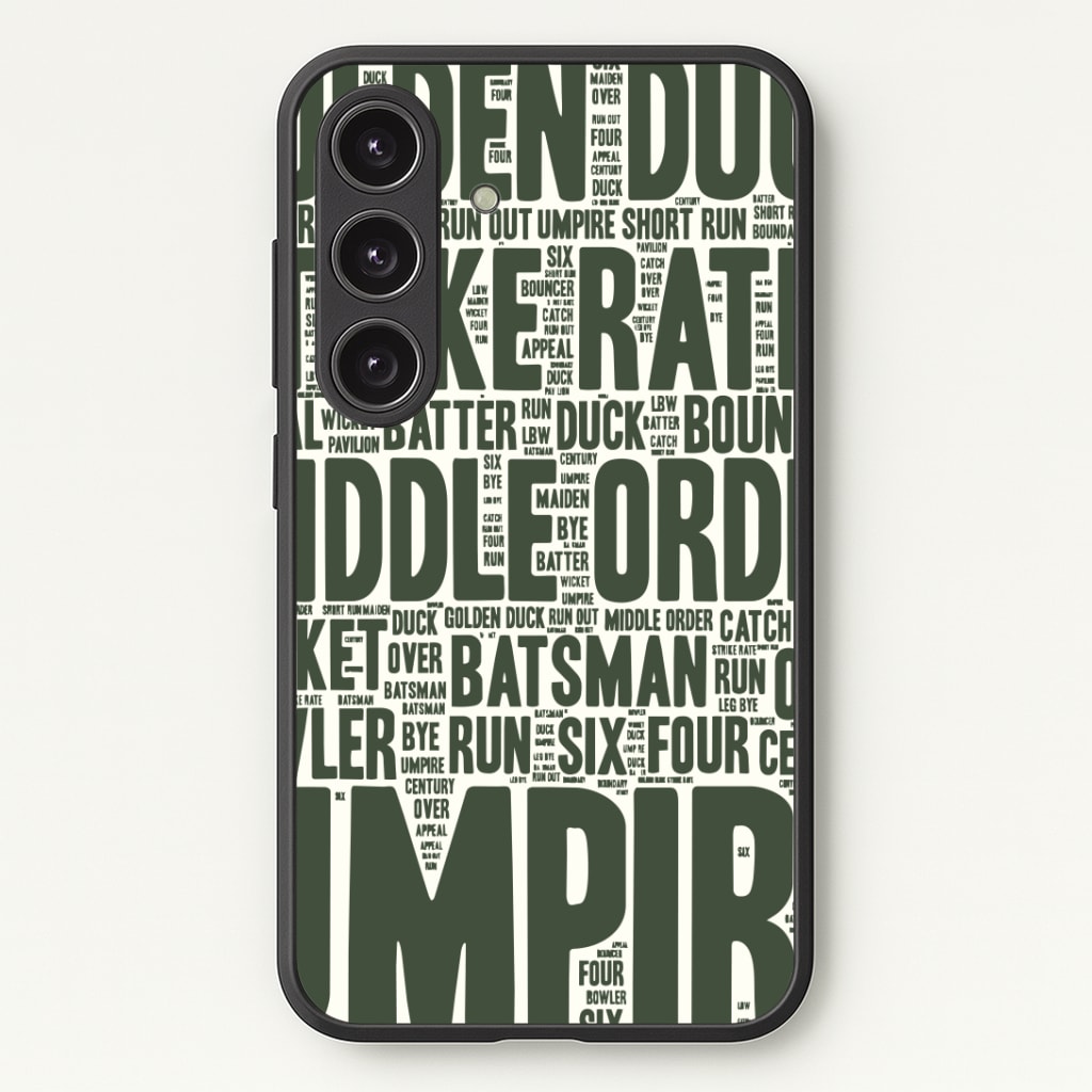 Cricket Wordscape Phone Case