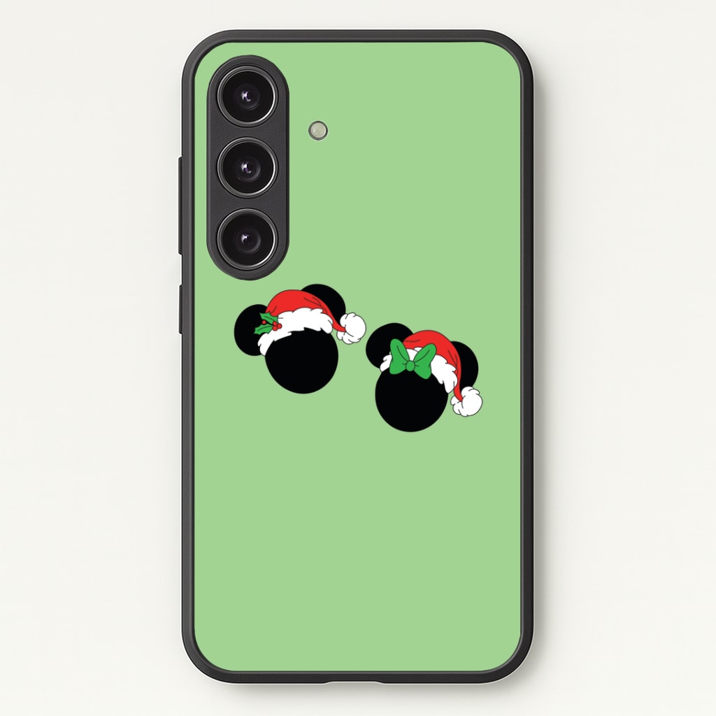 Festive Mice Christmas Phone Case - Galaxy S25 / Standard