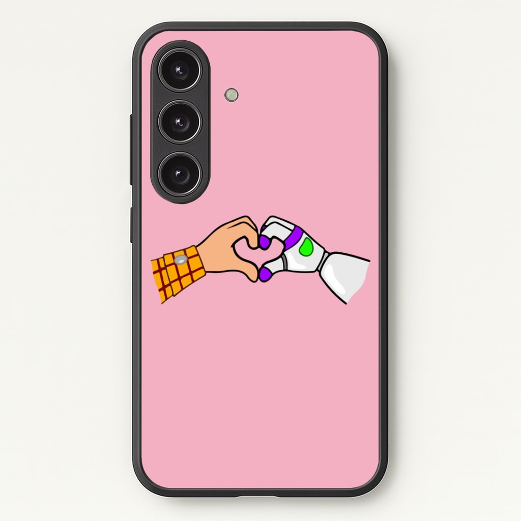 Woody And Buzz Love Phone Case - Galaxy S25 / Standard