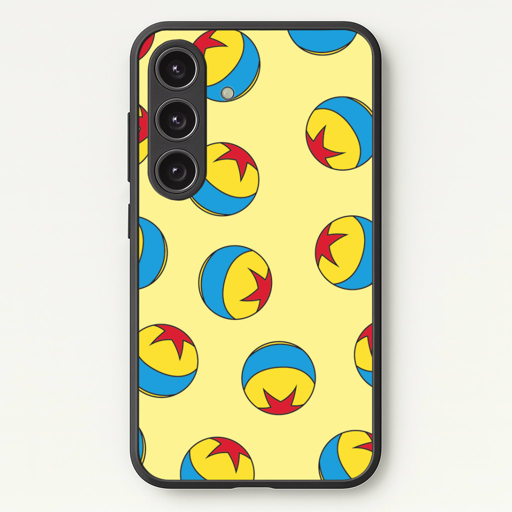 A Story Of Toys Ball Pattern Phone Case - Galaxy S25 / Standard