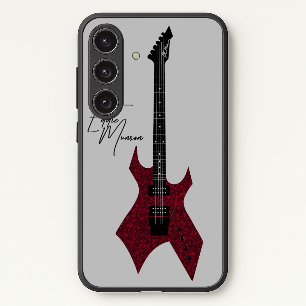 Eddie Munson Guitar Phone Case - Galaxy S25 / Standard