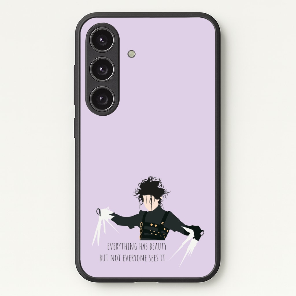 Everything Has Beauty - Scissorhands Phone Case - Galaxy S25 / Standard