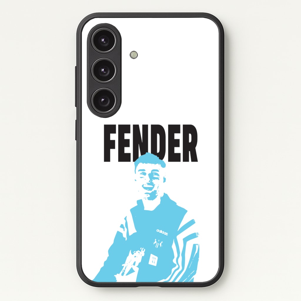Fender Silhouette Blue Phone Case - Galaxy S25 / Standard