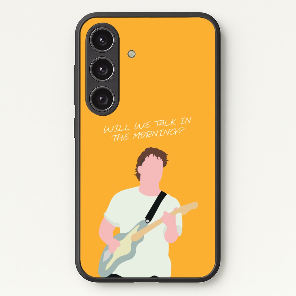 Will We Talk In The Morning Yellow Phone Case - Galaxy S25 / Standard