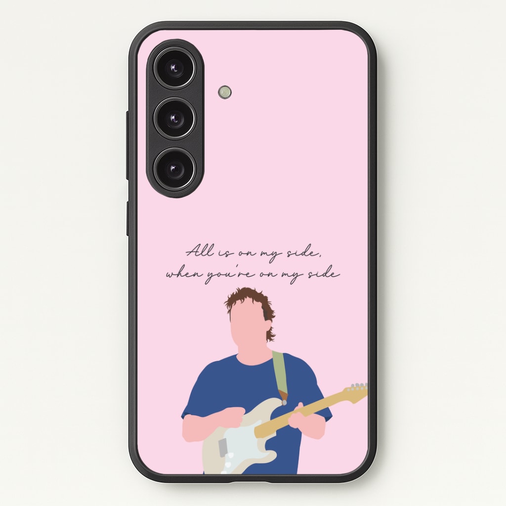 All Is On My Side Pink Phone Case - Galaxy S25 / Standard