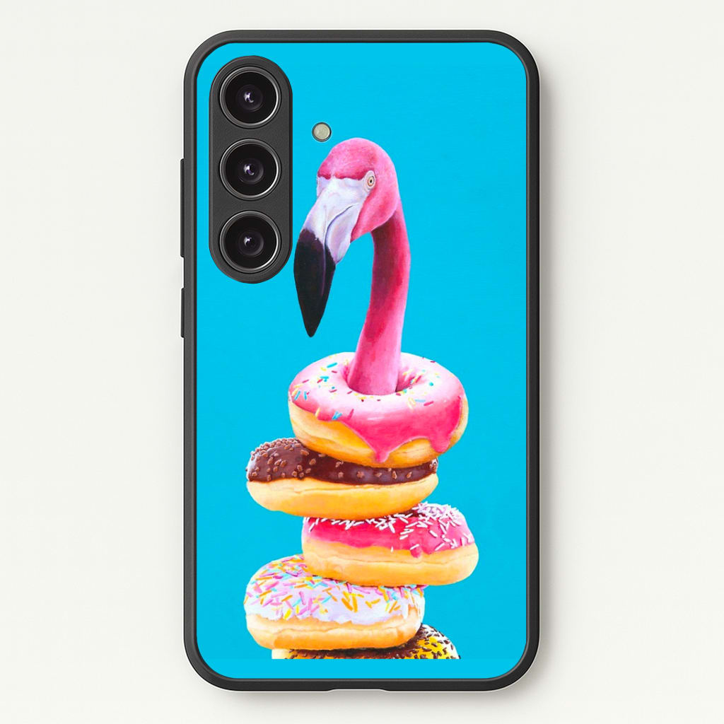 A Famished Flamingo Phone Case - Galaxy S25 / Standard