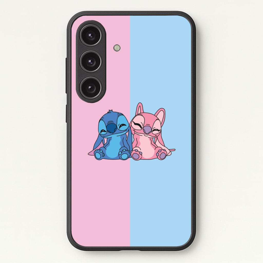 Best Friends - Pink Alien Phone Case - Galaxy S25 / Standard