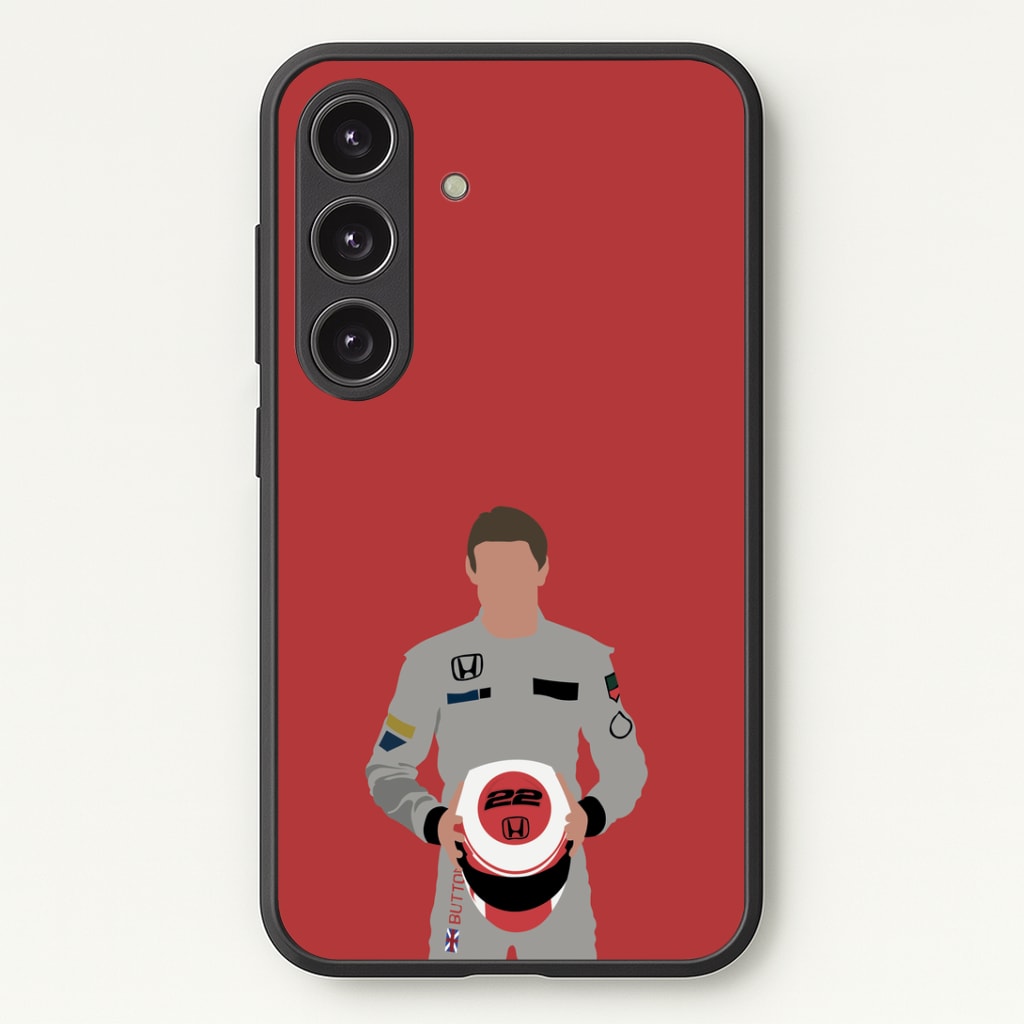 Button - F1 Phone Case - Galaxy S25 / Standard