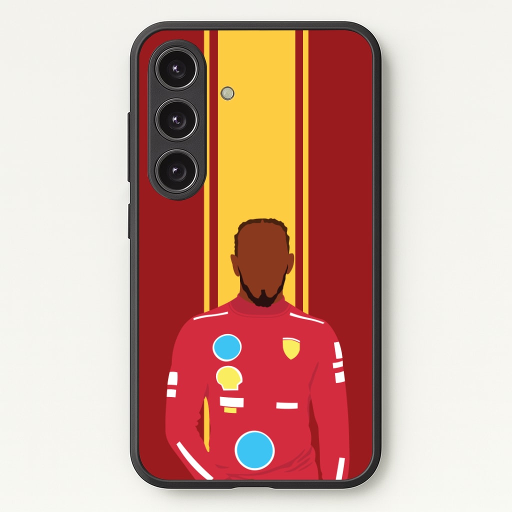 Hamilton In Red Phone Case - Galaxy S25 / Standard
