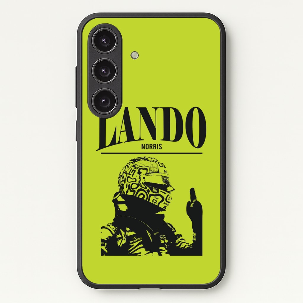 Lando Black And Green Phone Case - Galaxy S25 / Standard