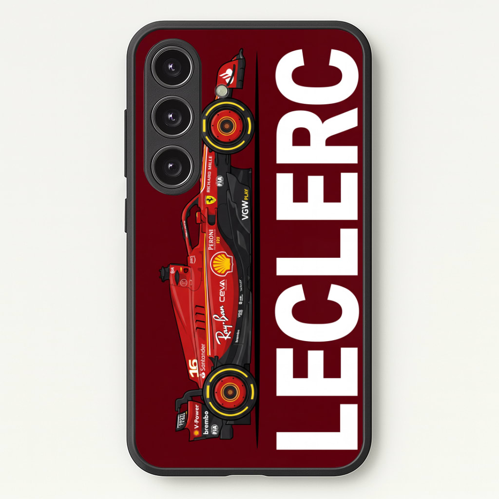 Leclerc Racer Phone Case