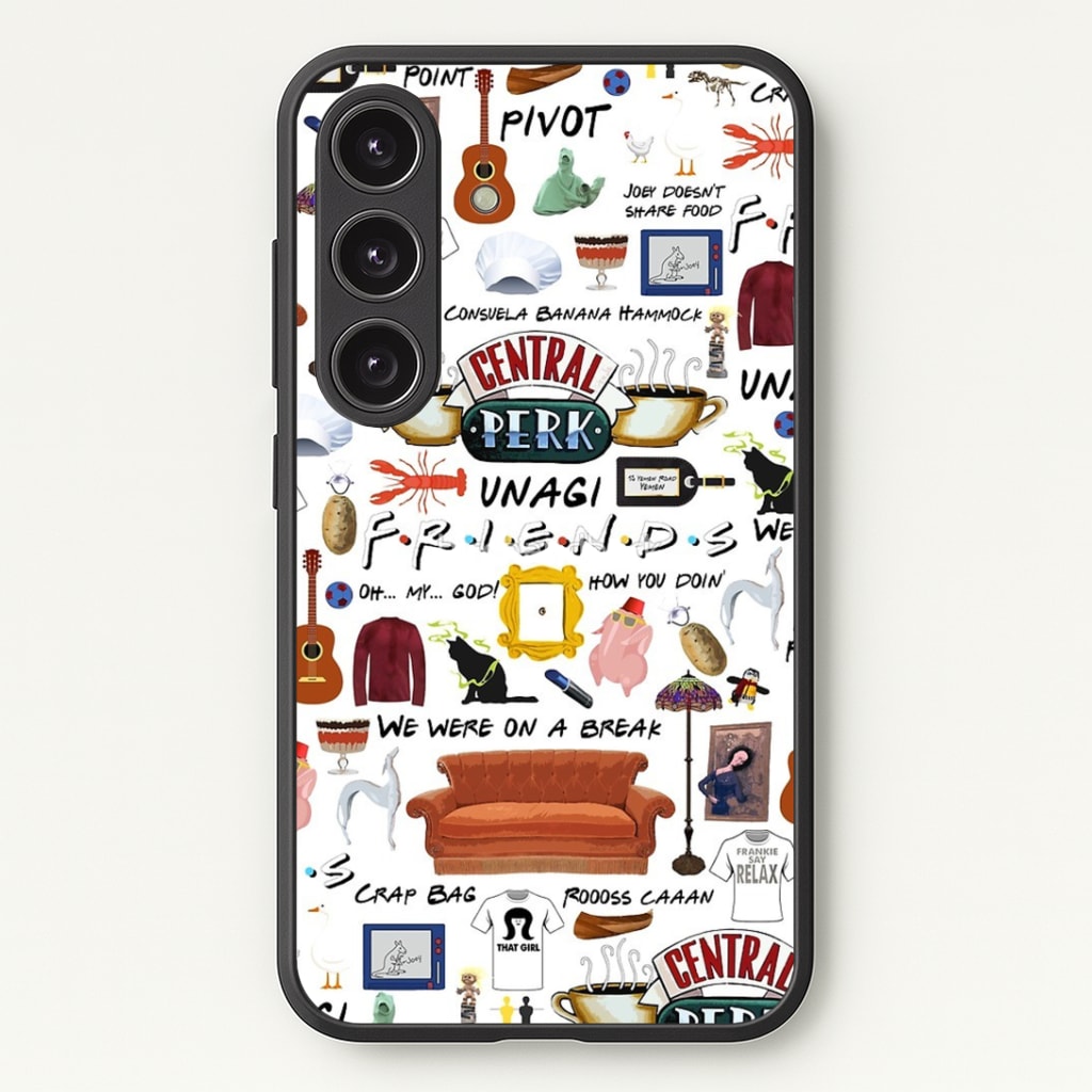 Friends Collage Phone Case - Galaxy S25 / Standard