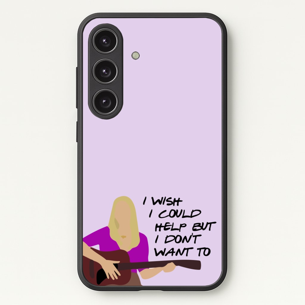 I Wish I Could Help But I Don't Want To Phone Case - Galaxy S25 / Standard