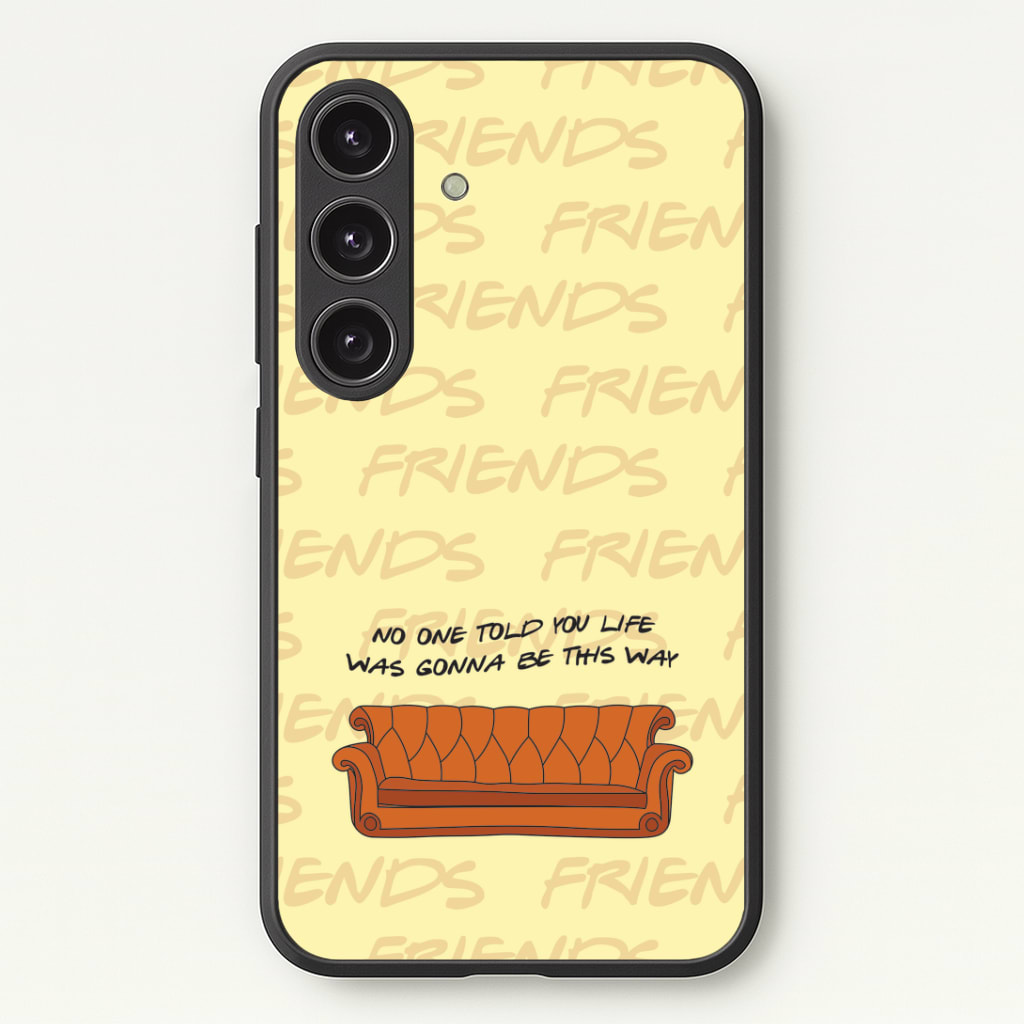No One Told You Pattern Phone Case - Galaxy S25 / Standard