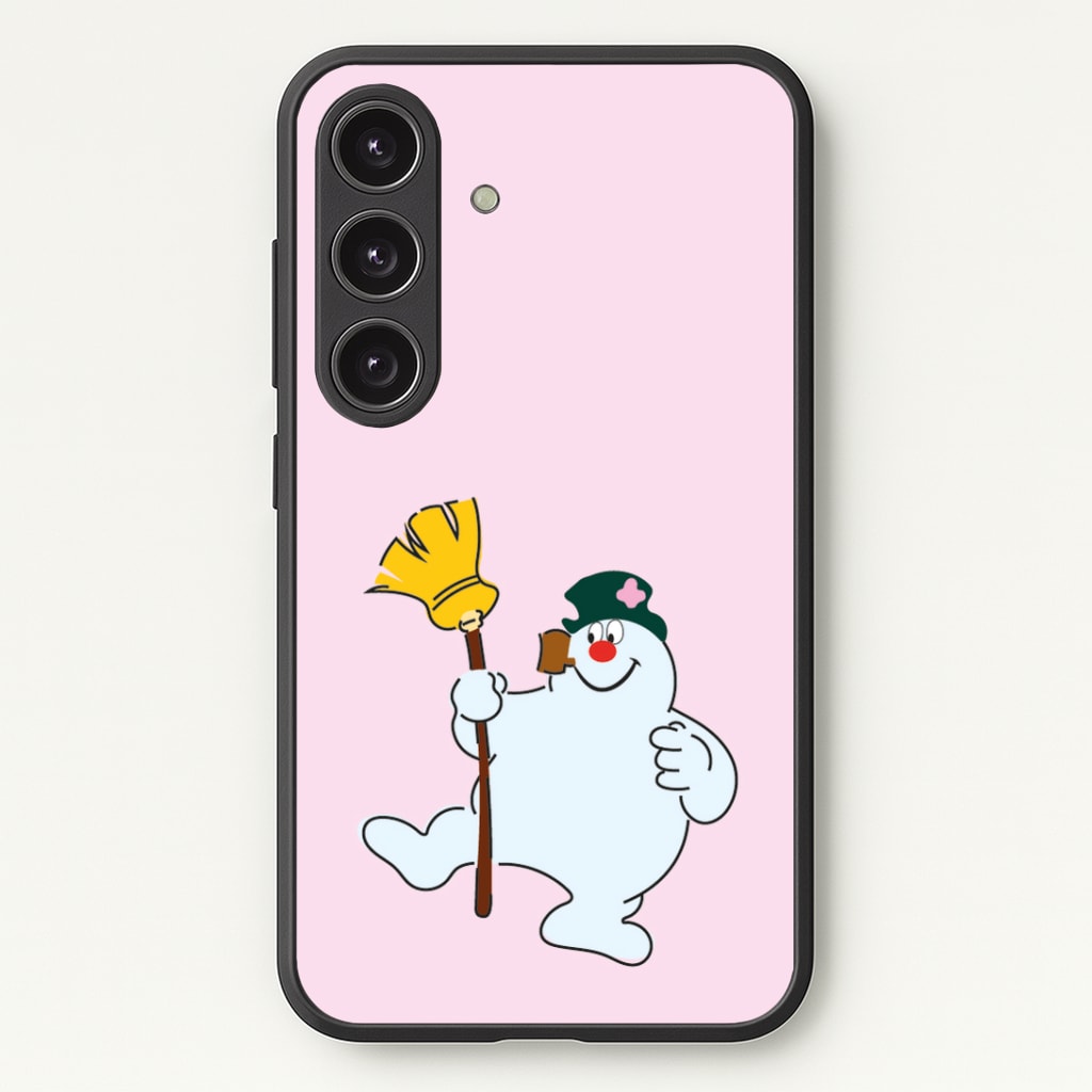 Broom - Snowman Phone Case - Galaxy S25 / Standard