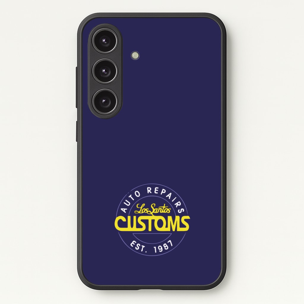 Los Santos Customs - Video Game Phone Case - Galaxy S25 / Standard