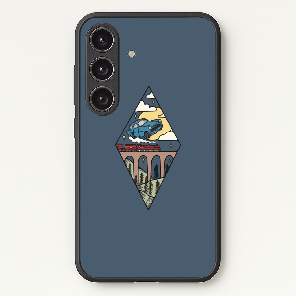 Flying Car Phone Case - Galaxy S25 / Standard