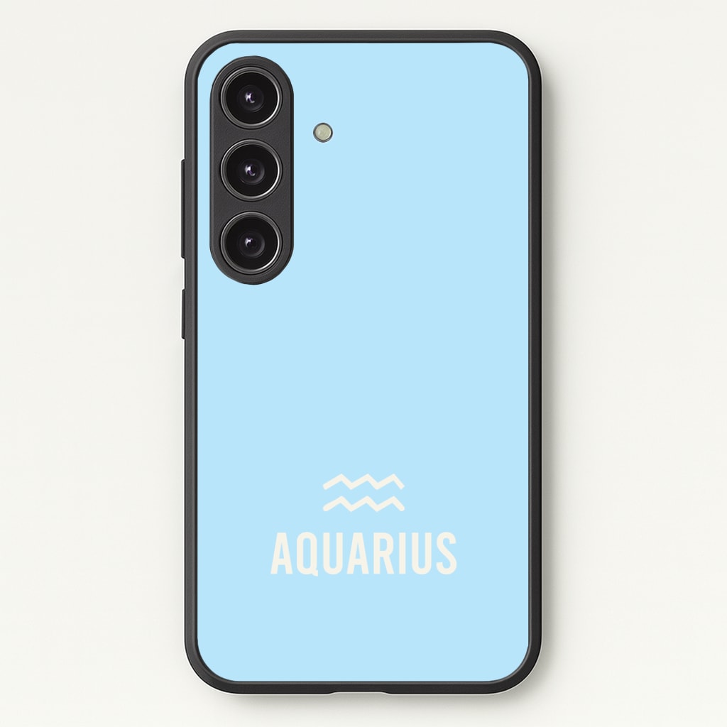 Aquarius Pastel Zodiac Phone Case - Galaxy S25 / Standard