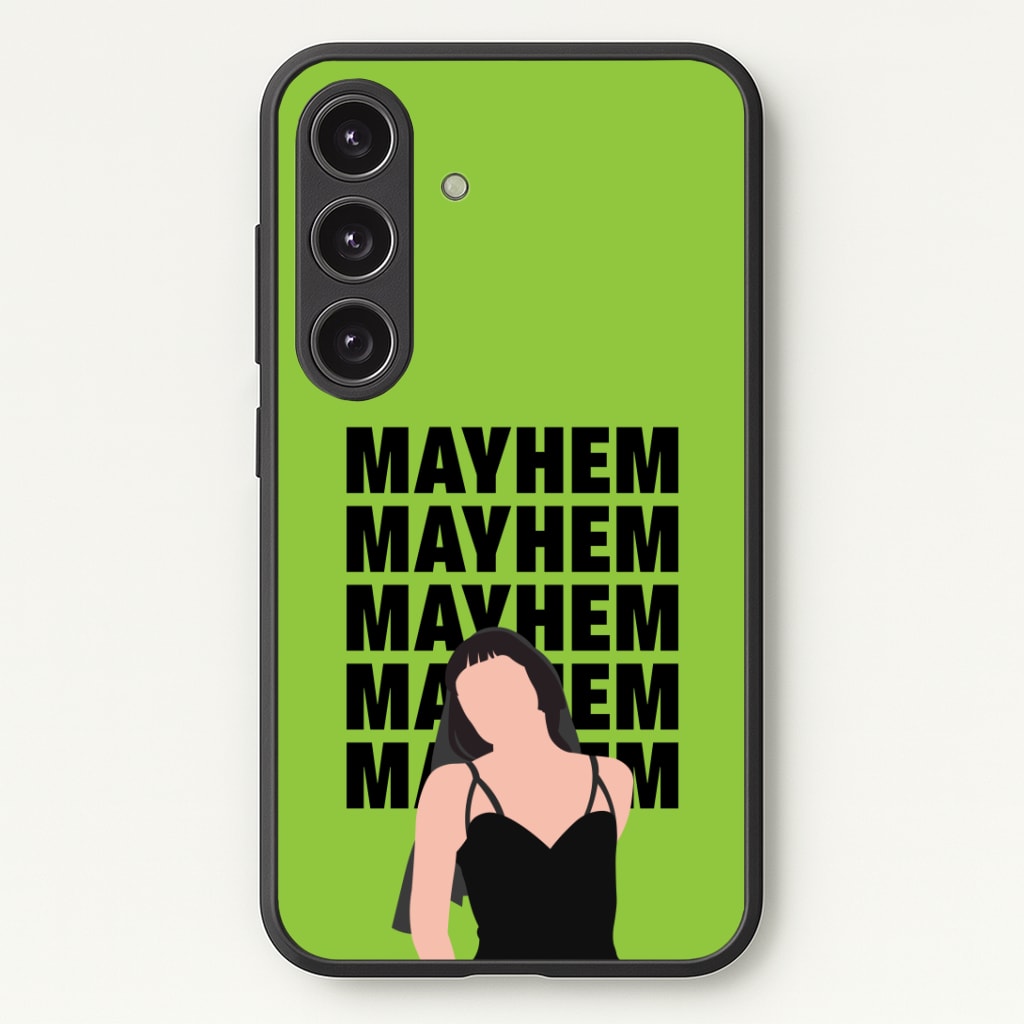 Neon Green Mayhem Phone Case - Galaxy S25 / Standard