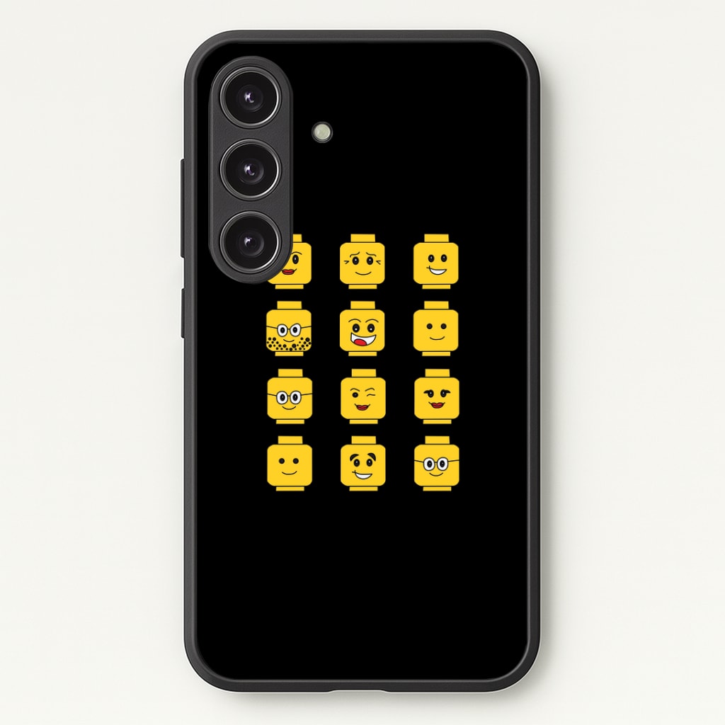 Characters - Bricks Phone Case - Galaxy S25 / Standard