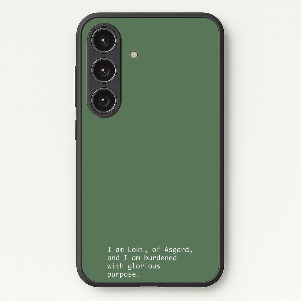 Burdened With Glorious Purpose Phone Case - Galaxy S25 / Standard