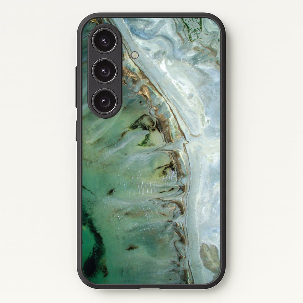 Emerald Marble Phone Case - Galaxy S25 / Standard