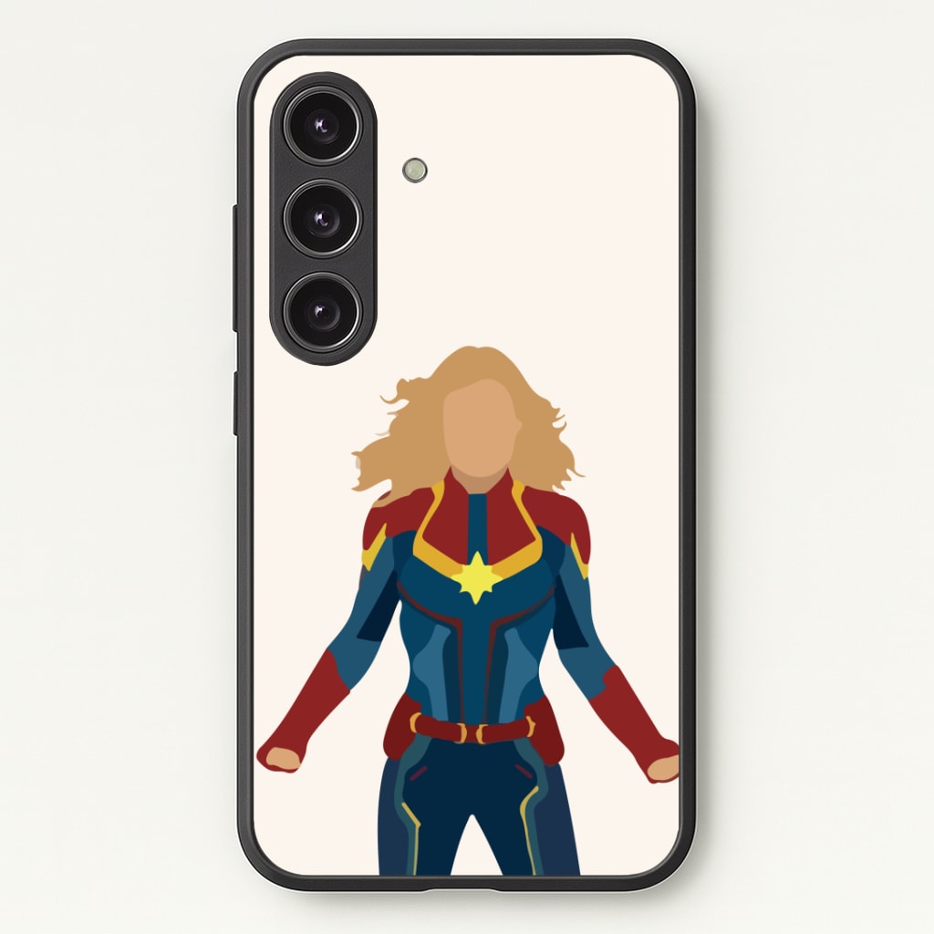 Captain Marvel Phone Case - Galaxy S25 / Standard