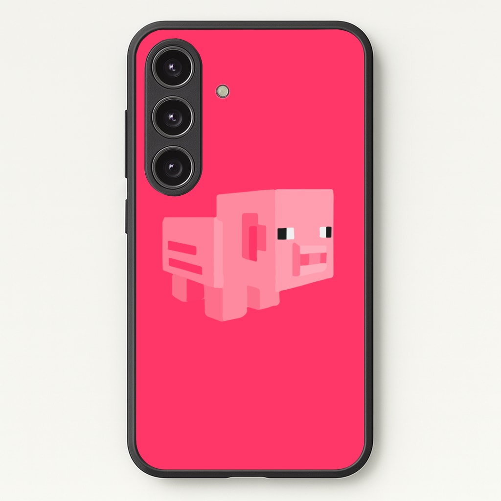 Mining Pig Phone Case - Galaxy S25 / Standard