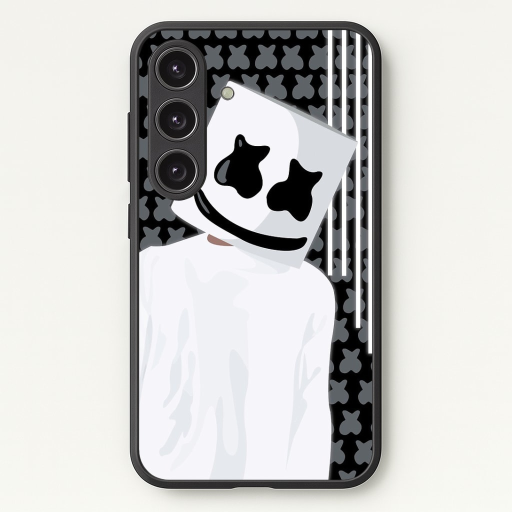 Stars And Stripes - White Helmet DJ Phone Case - Galaxy S25 / Standard