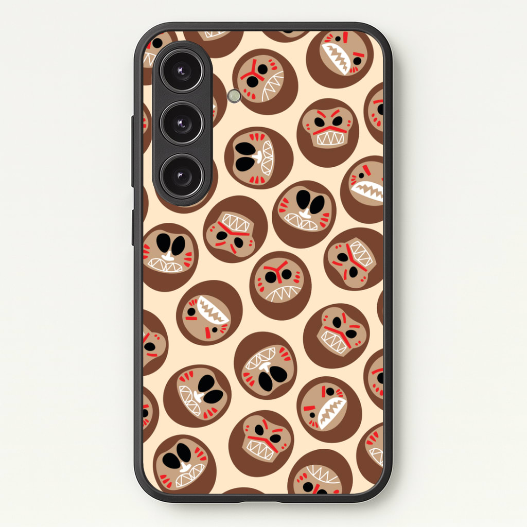 Mask Face Phone Case - Galaxy S25 / Standard