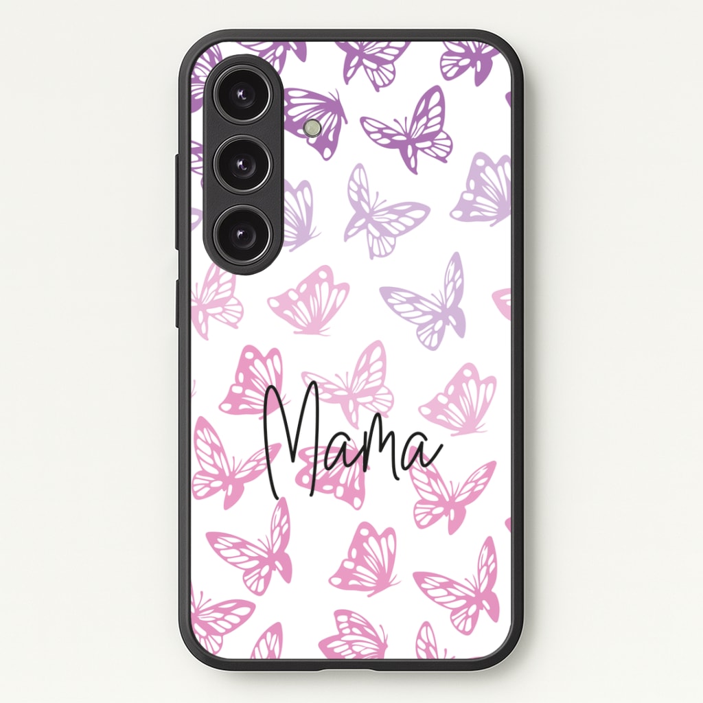 Mama Butterflies - Mother's Day Phone Case - Galaxy S25 / Standard