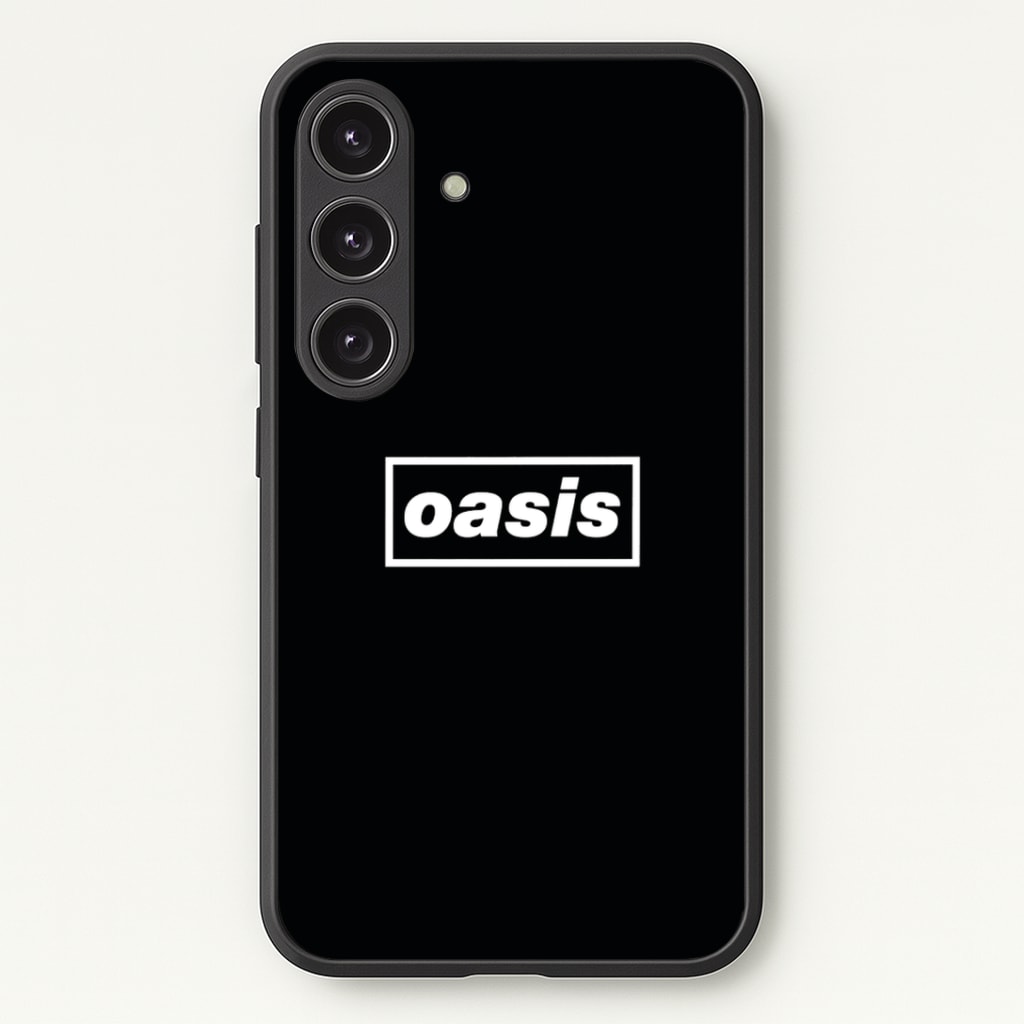 Band Name Black Phone Case - Galaxy S25 / Standard