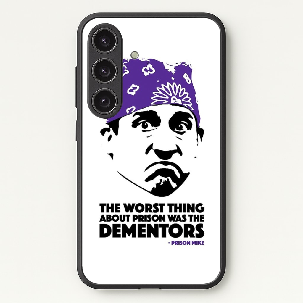Prison Mike vs The Dementors Phone Case - Galaxy S25 / Standard