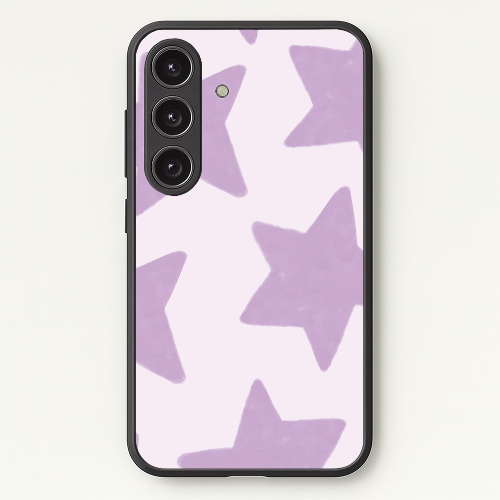 Lilac Stars Phone Case