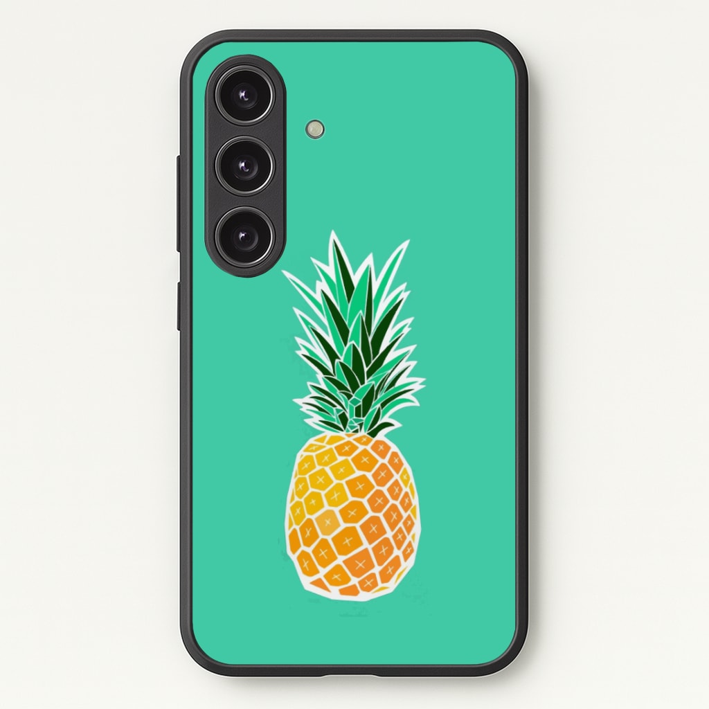 Cartoon Pineapple Phone Case - Galaxy S25 / Standard