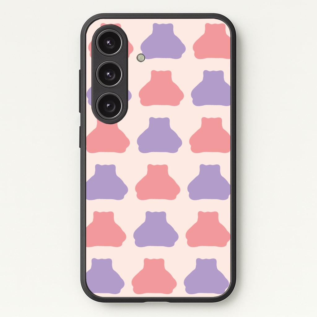 Snorlex pattern Phone Case - Galaxy S25 / Standard