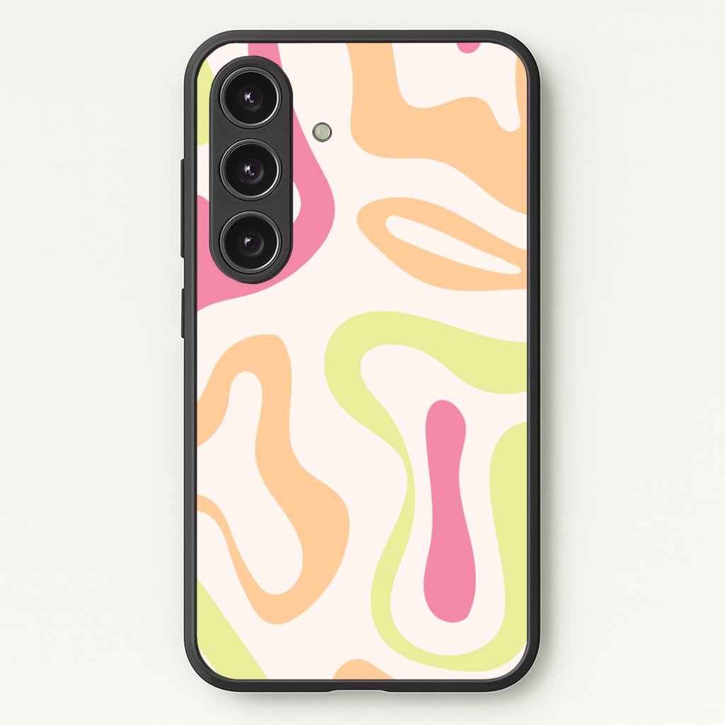 Pastel Shades Psychedelic Pattern Phone Case