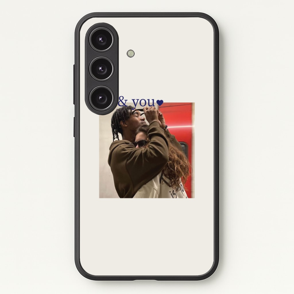 Me And You - Personalised Couples Phone Case - Galaxy S25 / Standard