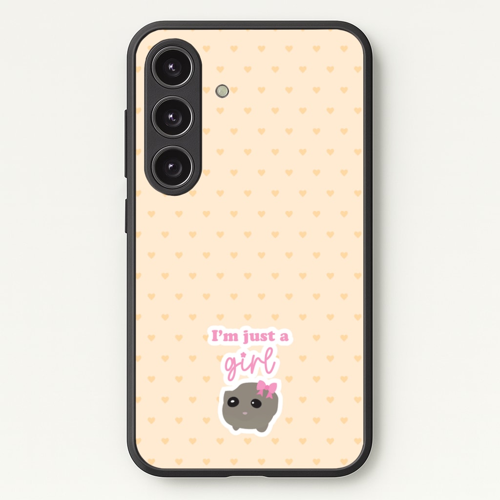 I'm Just A Girl Phone Case - Galaxy S25 / Standard