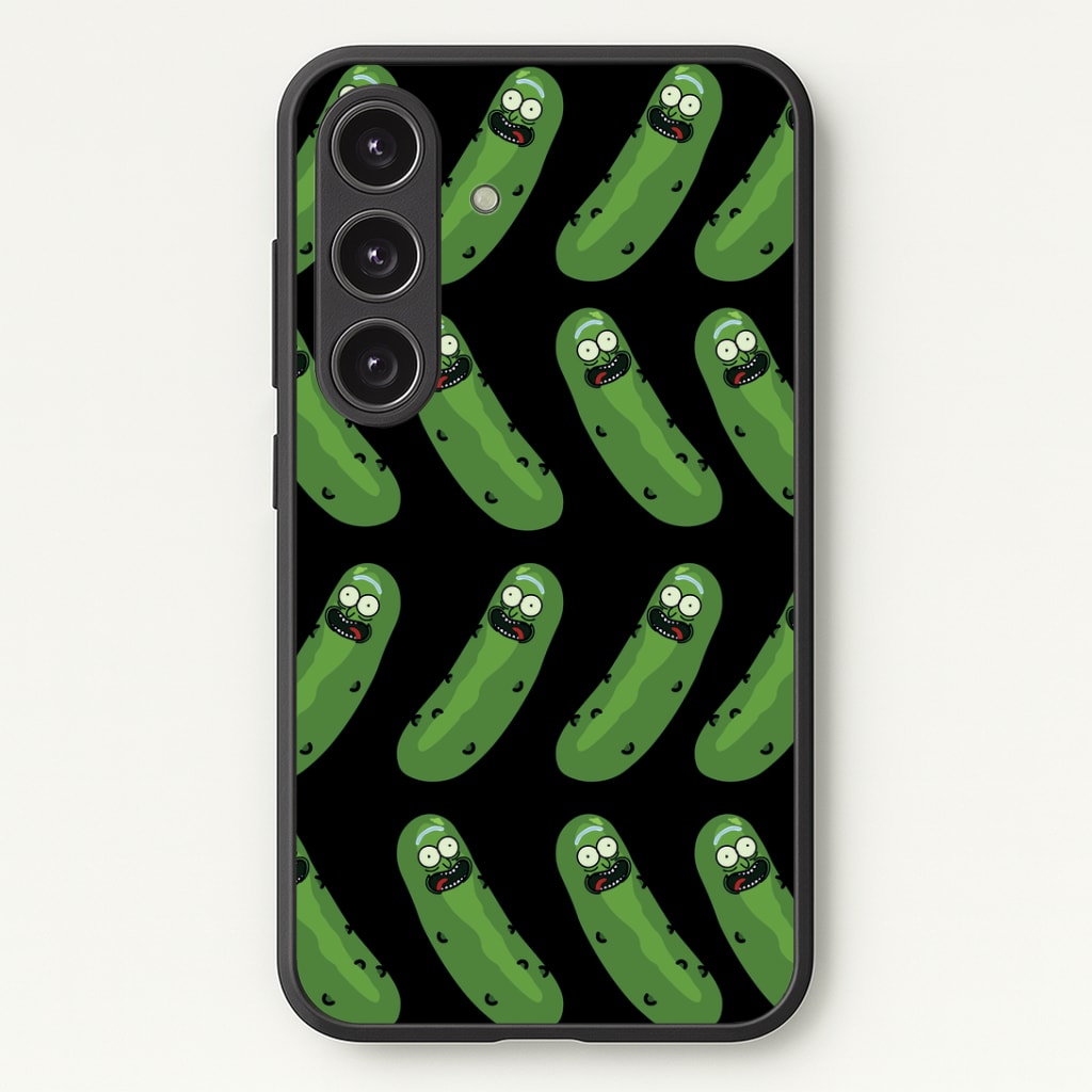 Pickle Rick Pattern - RAM Phone Case - Galaxy S25 / Standard