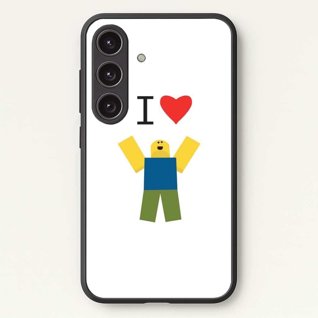 I love Blox Gaming Phone Case - Galaxy S25 / Standard