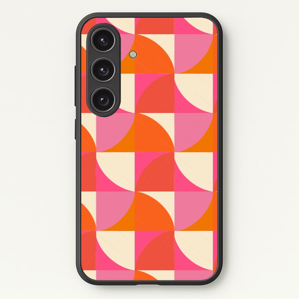 Wavy Abstract Phone Case - Galaxy S25 / Standard