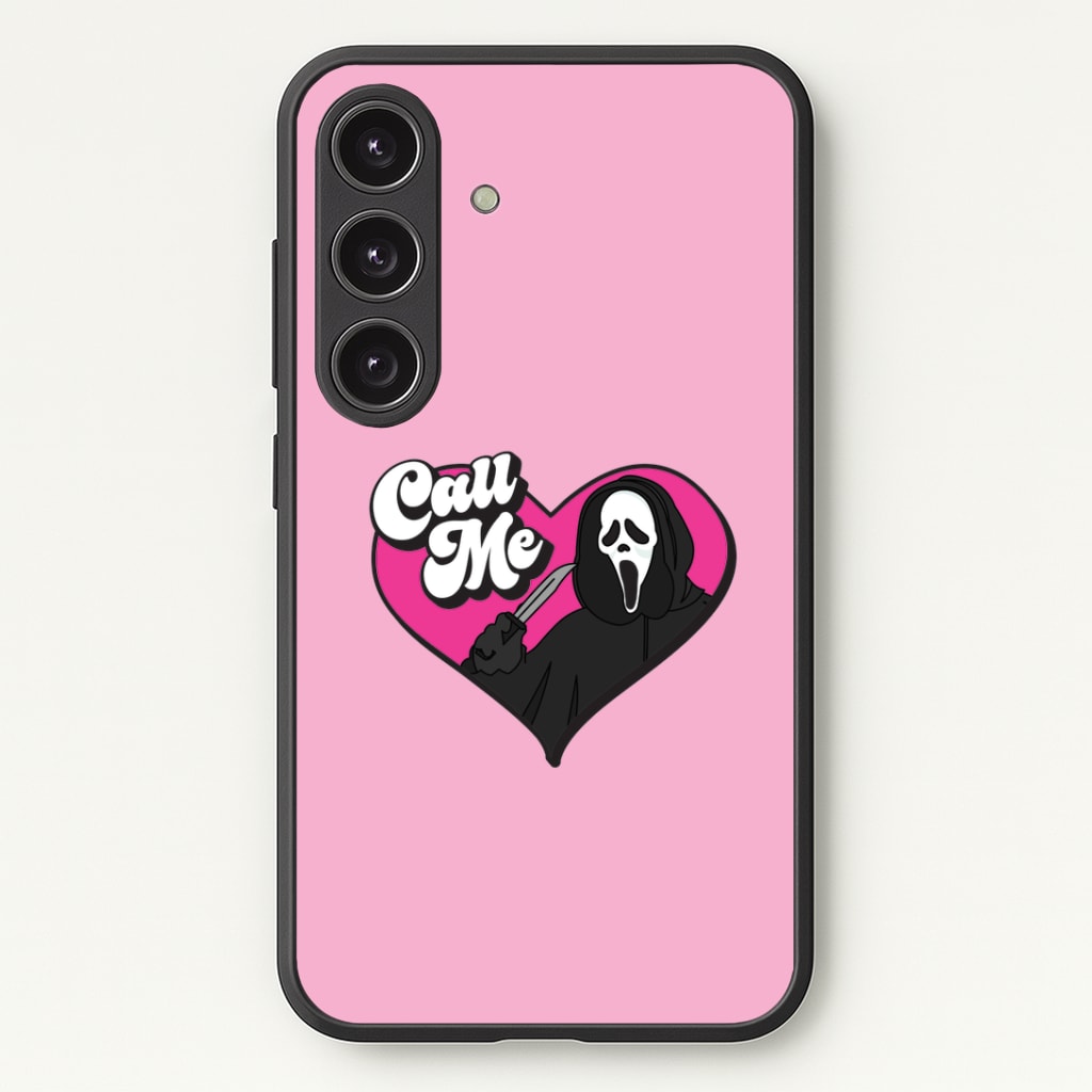 Call Me Heart Phone Case - Galaxy S25 / Standard