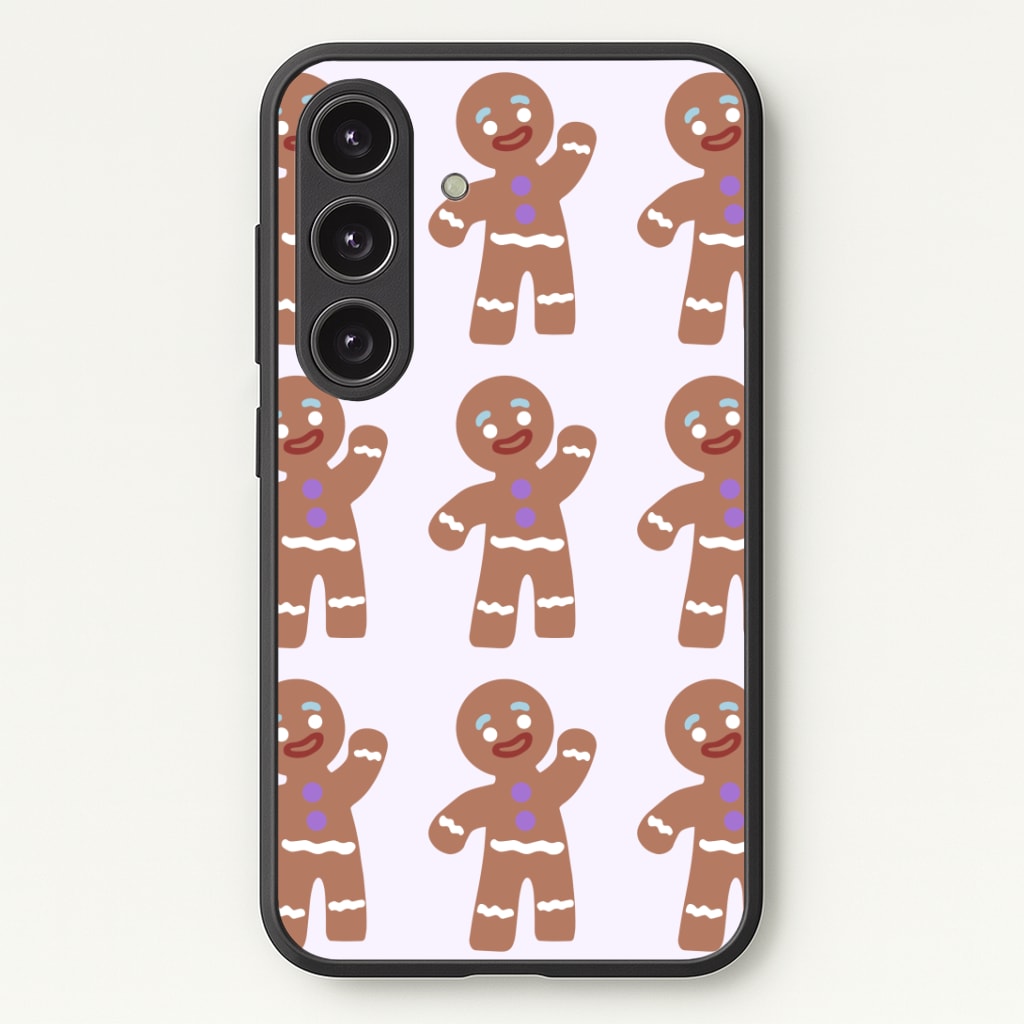 Gingerbread Man - Green Ogre Phone Case - Galaxy S25 / Standard