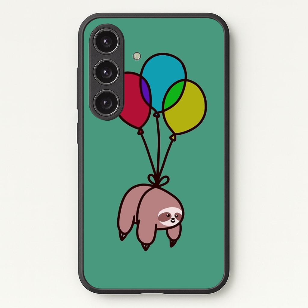 Balloon Sloth Phone Case - Galaxy S25 / Standard