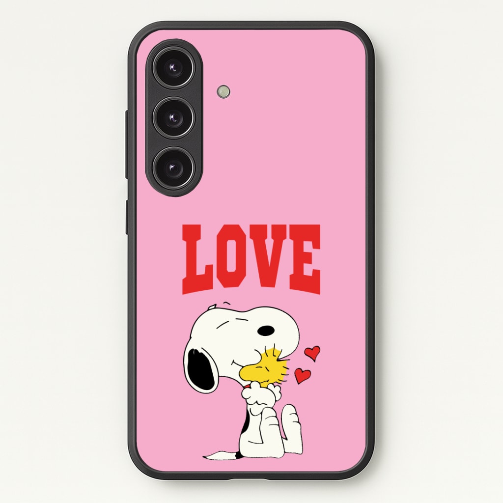 Love Cartoon Beagle Phone Case - Galaxy S25 / Standard